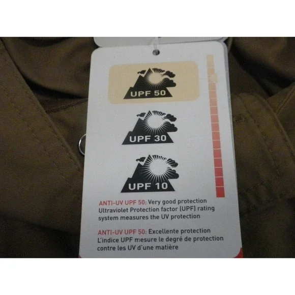 Rossignol Pants Womens M Pecan Lotus‎ Cargo Short Quick Dry UPF 50+ Hiking NWT - Picture 11 of 12